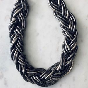 Kenneth Jay Lane braised statement necklace